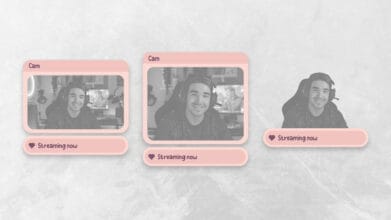 Twitch facecam border png