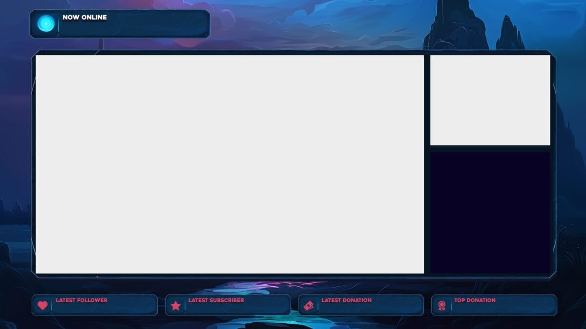YouTube Gaming Streaming Overlay