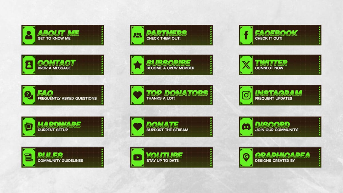 Best Twitch Panels Best Twitch Panels
