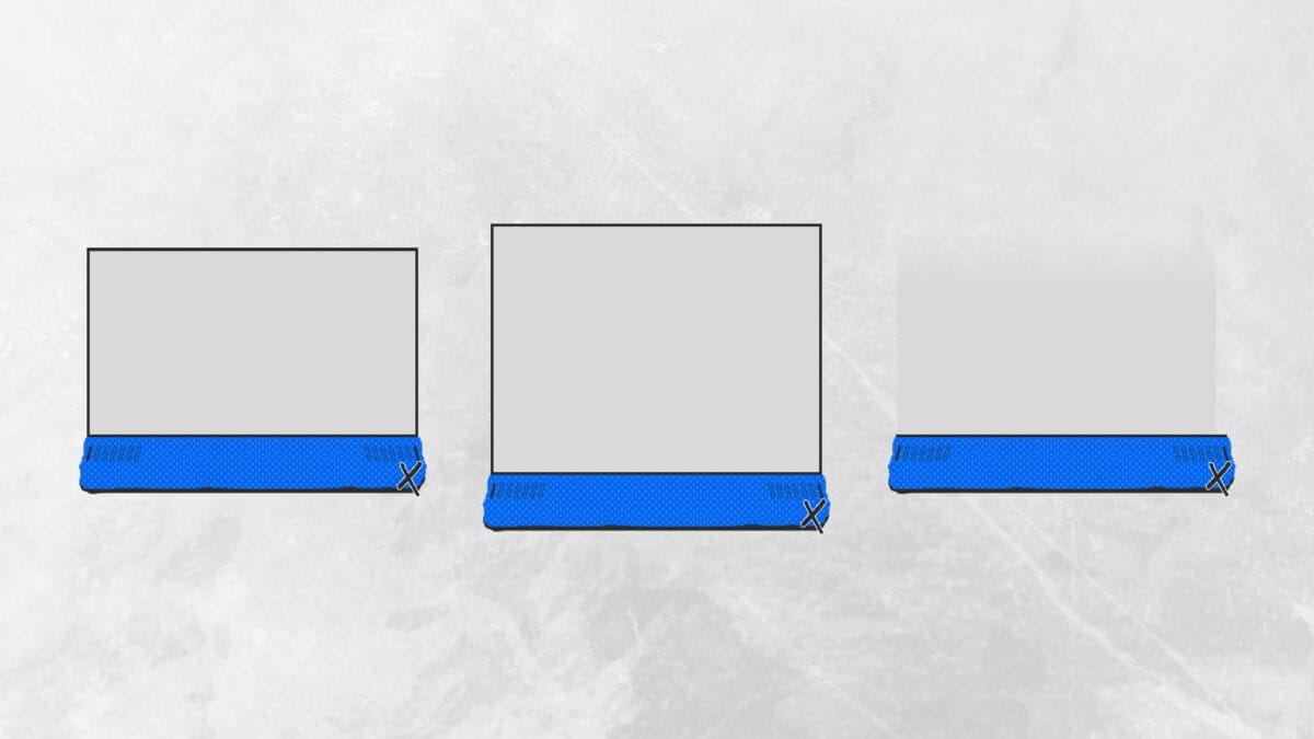 Blue Facecam Border PNG