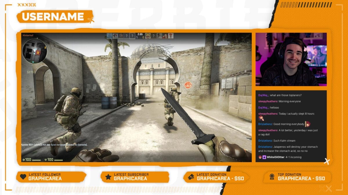 CSGO Twitch Overlay CSGO Twitch Overlay