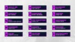 Cute Twitch Panels Purple