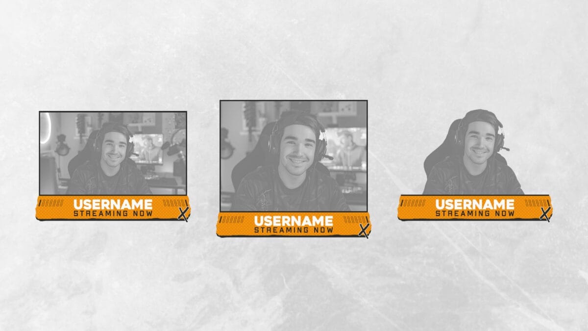 Facecam Twitch Design CSGO