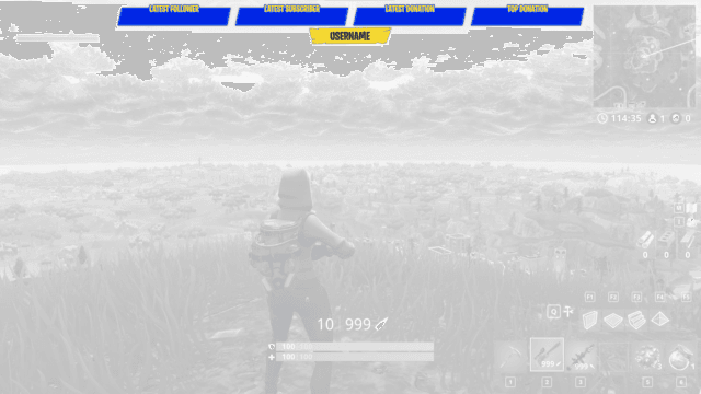 Fortnite Twitch Overlay