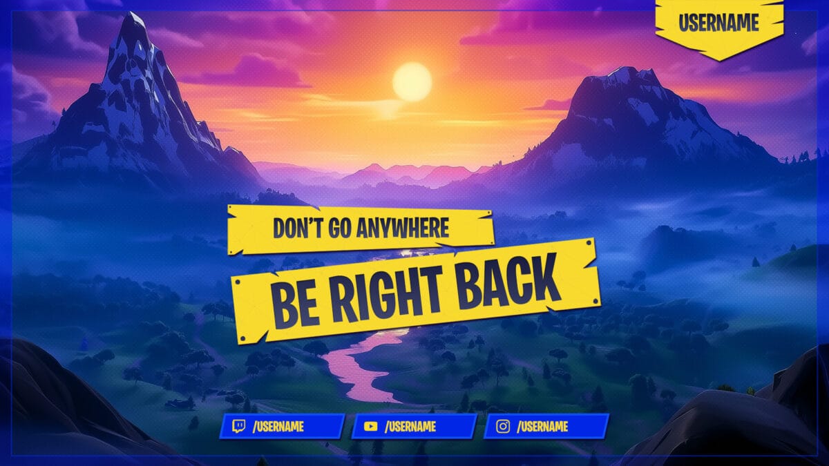 Fortnite BrB Screen