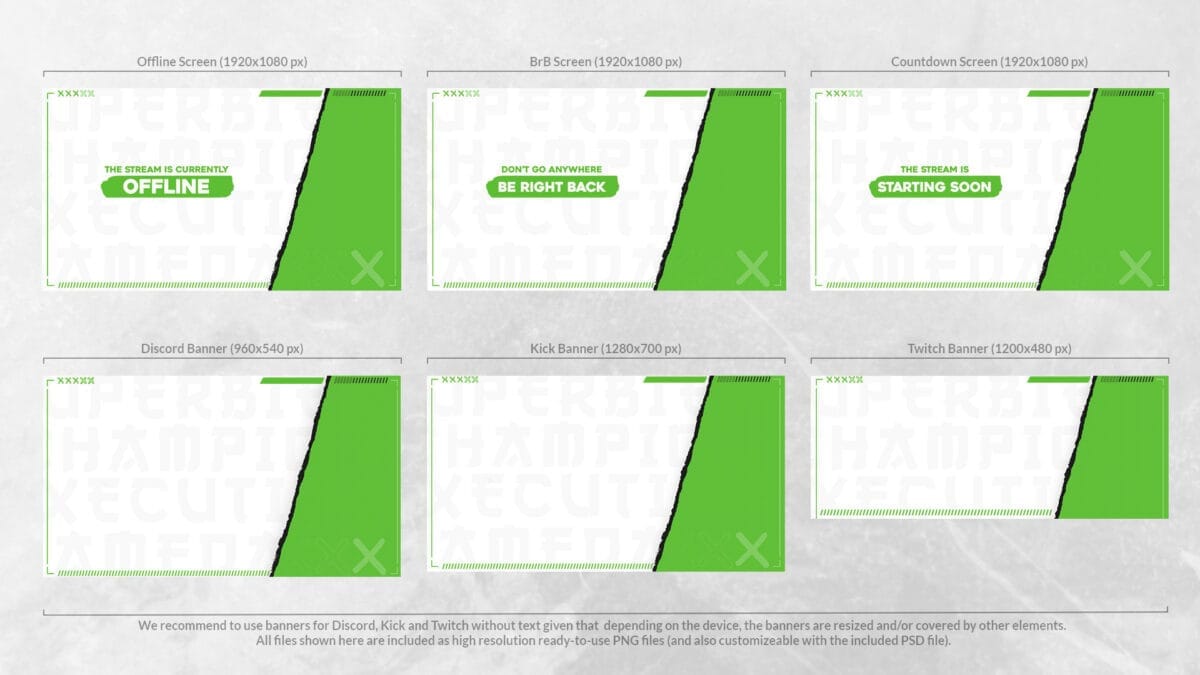 Green Twitch Design Streamer Green Twitch Design Streamer