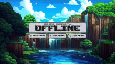 Minecraft Offline Banner