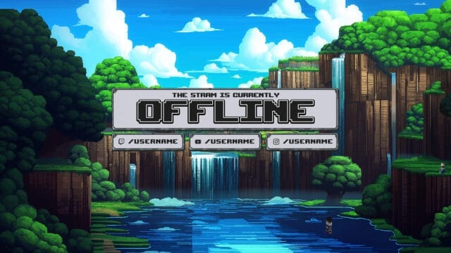 Minecraft Offline Banner