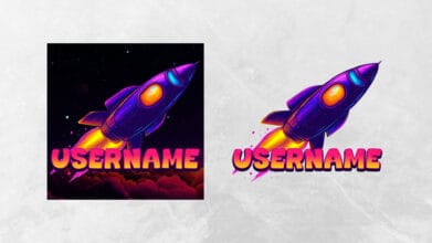 Rocket Logo for Streamers