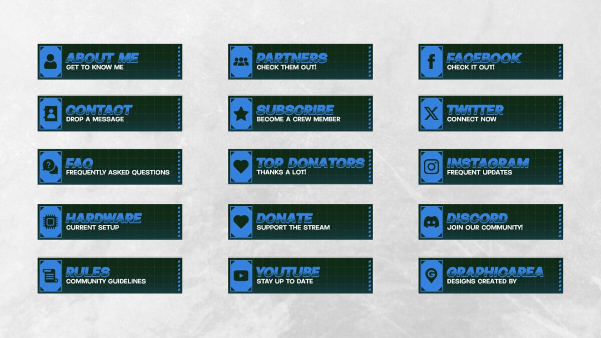 Setting up Twitch Panels Setting up Twitch Panels