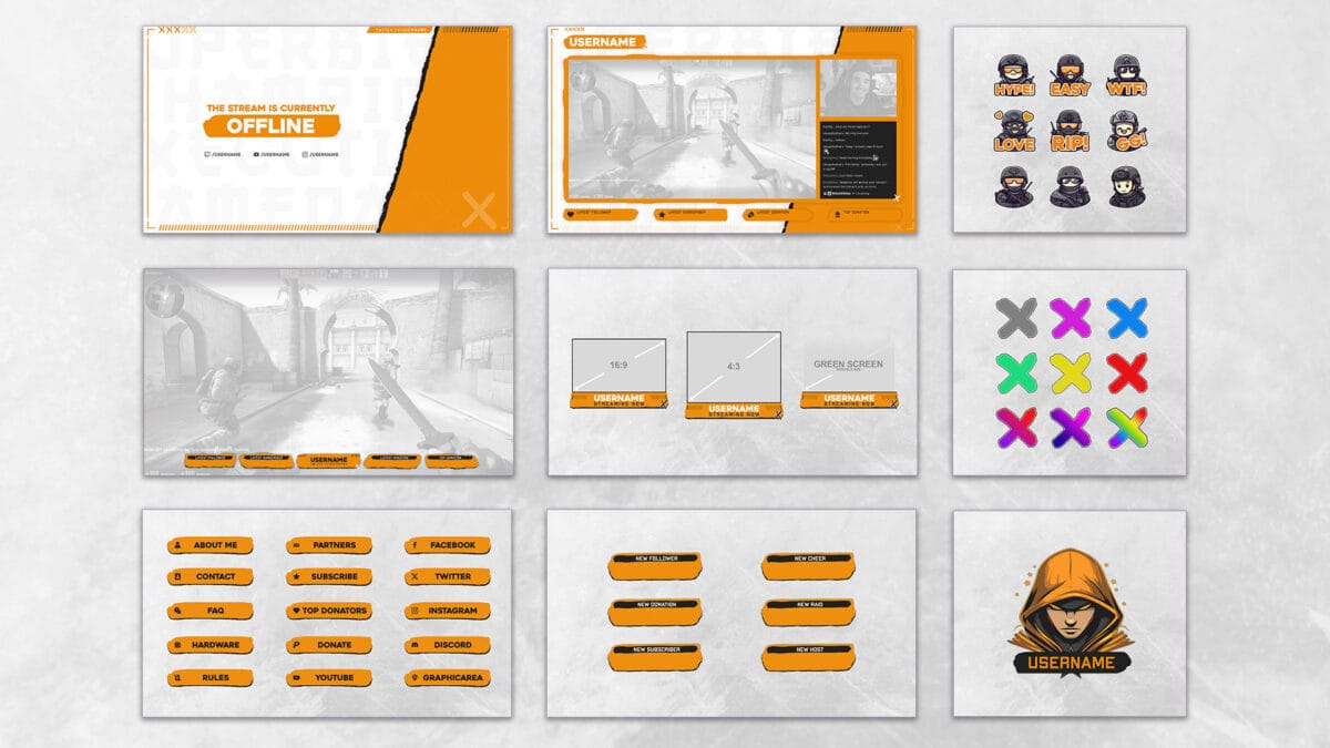 Stream Package Template CSGO Stream Package Template CSGO