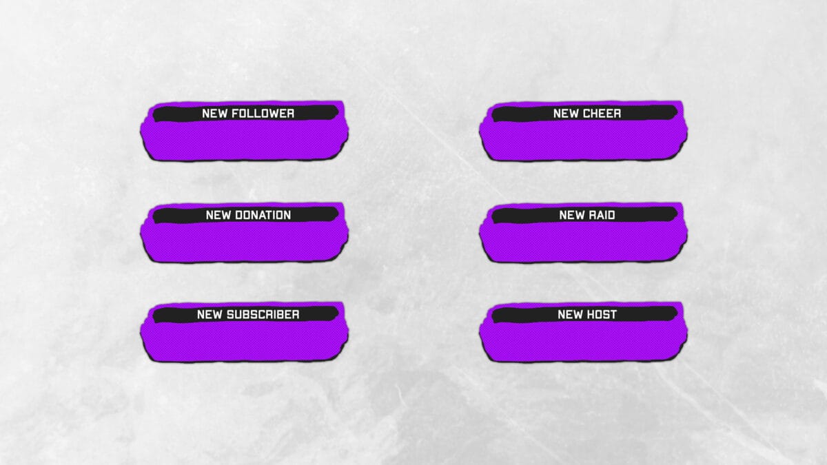 Twitch Alerts Free Purple Twitch Alerts Free Purple