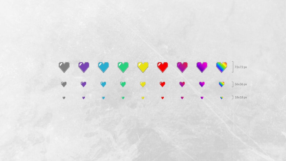 Twitch Badges Heart Twitch Badges Heart