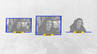 Twitch Facecam Border Overlay Fortnite