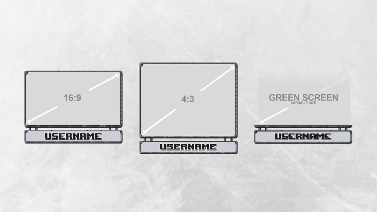 Twitch Facecam Minecraft