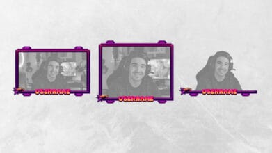 Twitch Facecam Overlay Frame Free