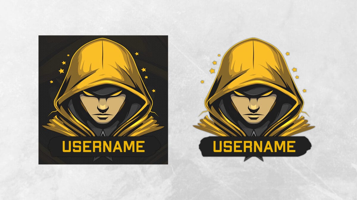 Twitch Logo with Username Free