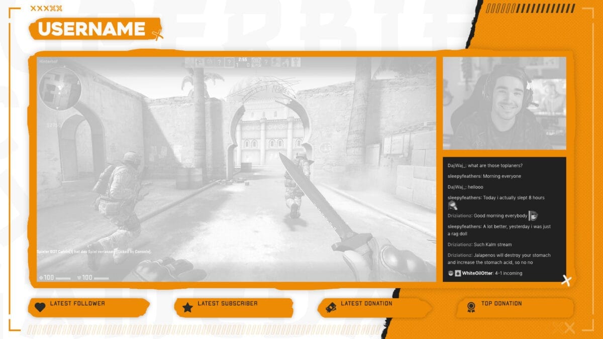 Twitch Overlay CSGO Free Twitch Overlay CSGO Free