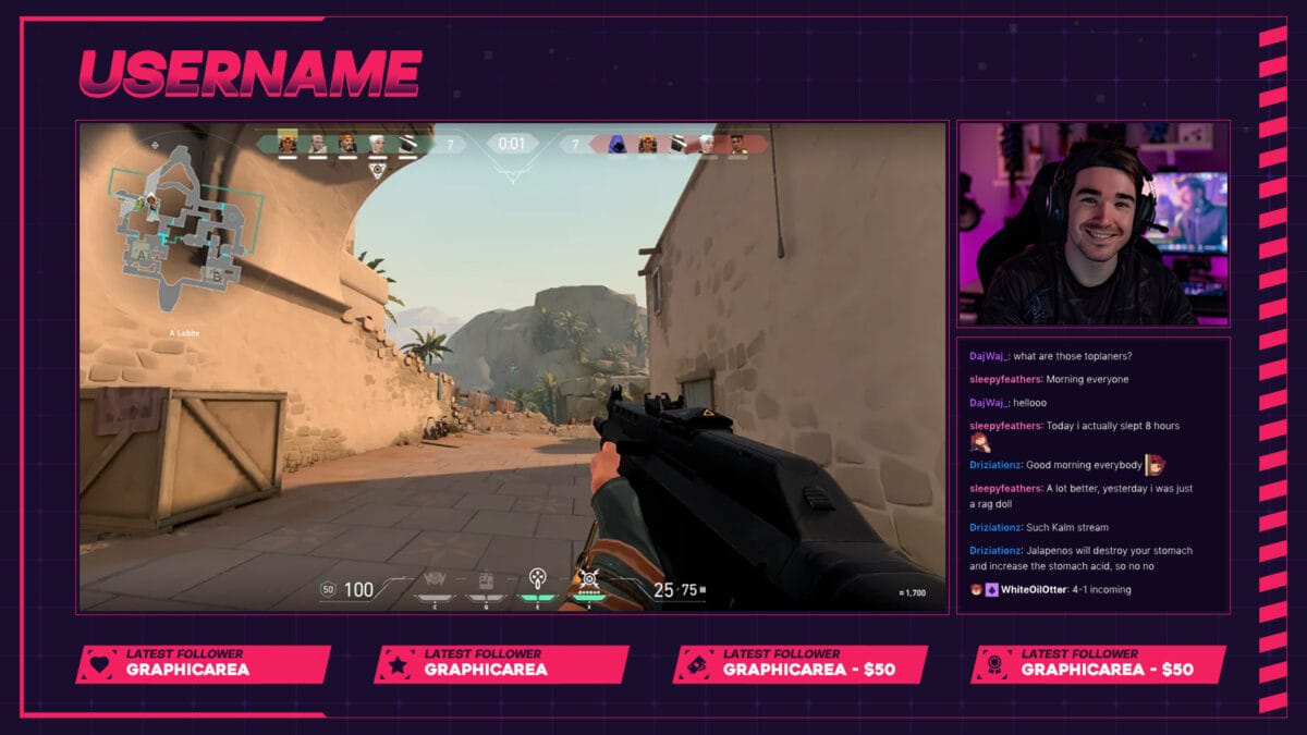 Twitch Overlay Cute Download