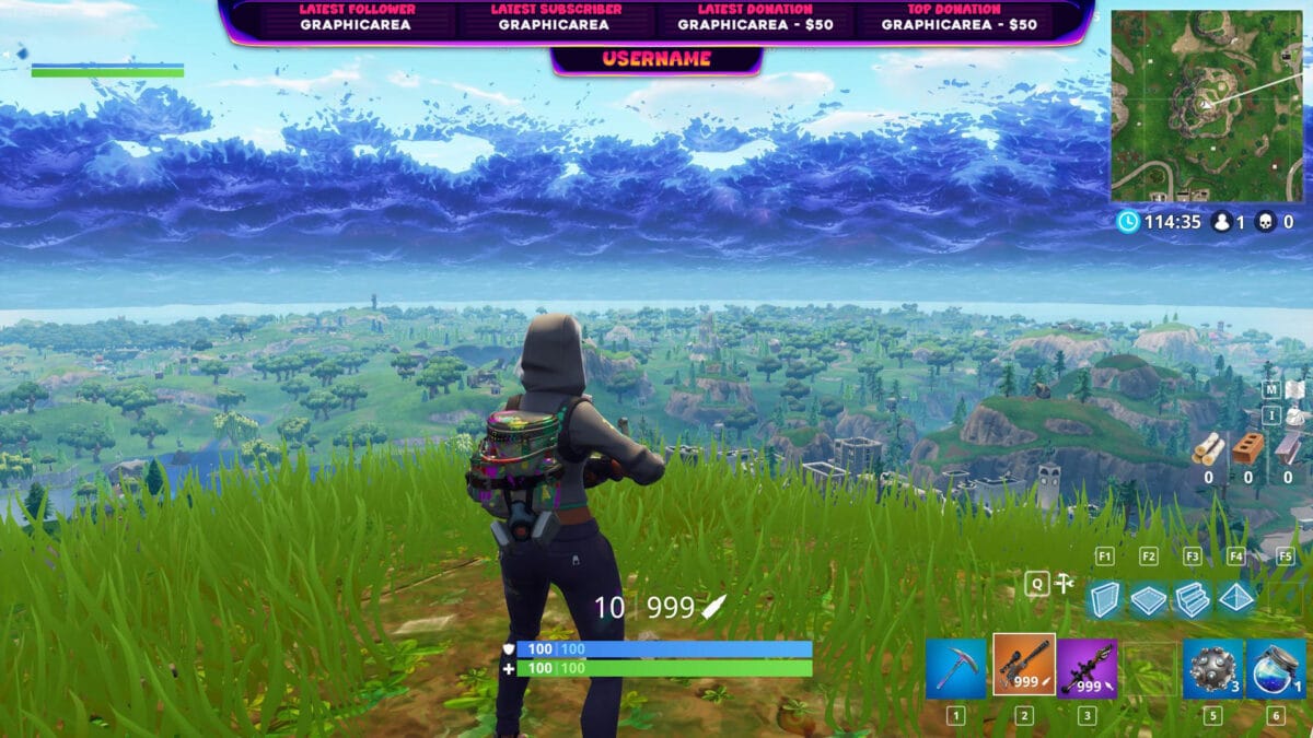 Twitch Overlay Fortnite