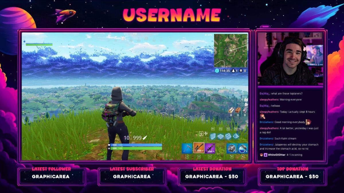 Twitch Overlay PNG 1920 1080