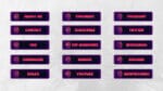 Twitch Panels Free Template