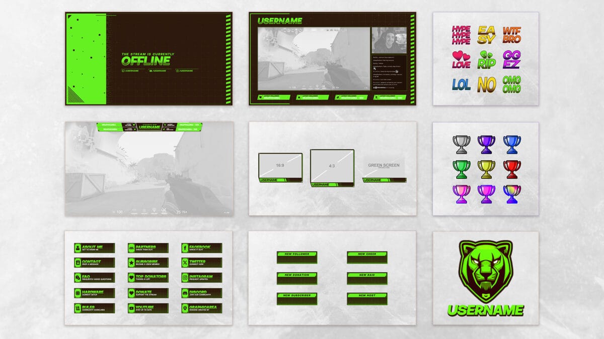 Twitch Template Package Twitch Template Package