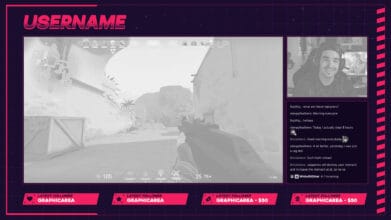 twitch overlay ideas template