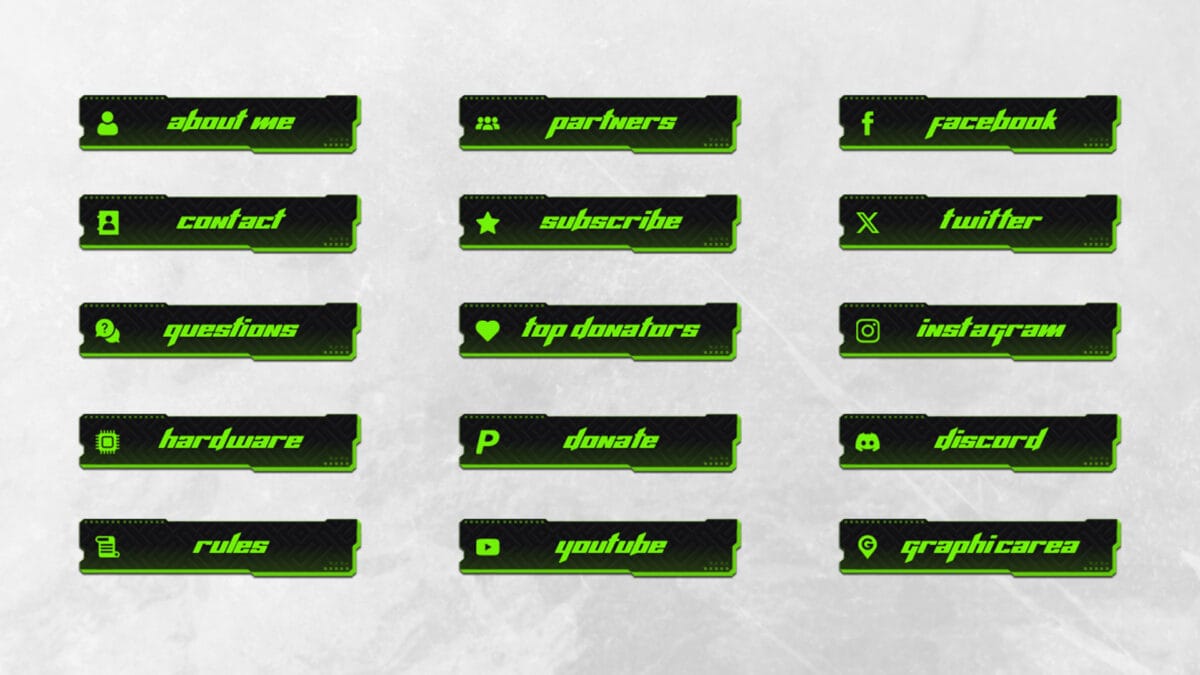 Call of Duty Twitch Panels Call of Duty Twitch Panels