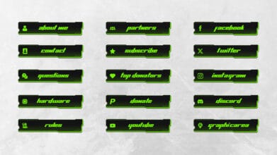 Call of Duty Twitch Panels