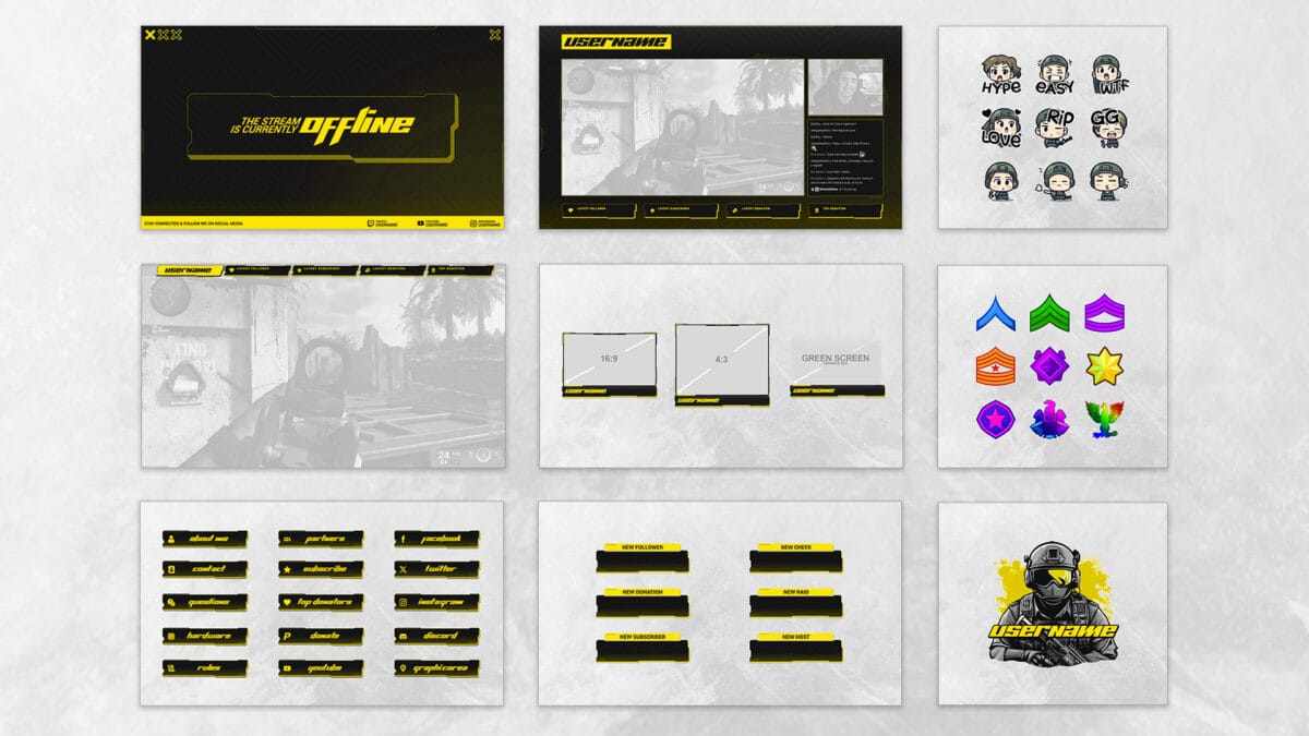 Twitch Design Bundle Twitch Design Bundle