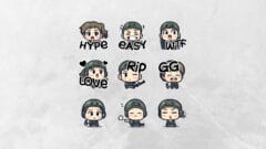 Twitch Emotes Call of Duty COD