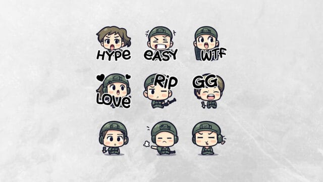 Twitch Emotes Call of Duty COD