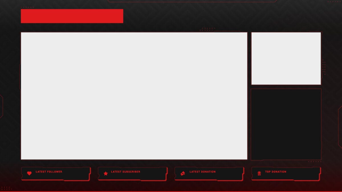 Twitch Overlay Free Template